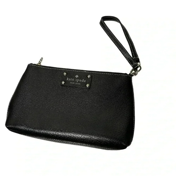 Kate spade leather wristlet - Picture 1 of 5